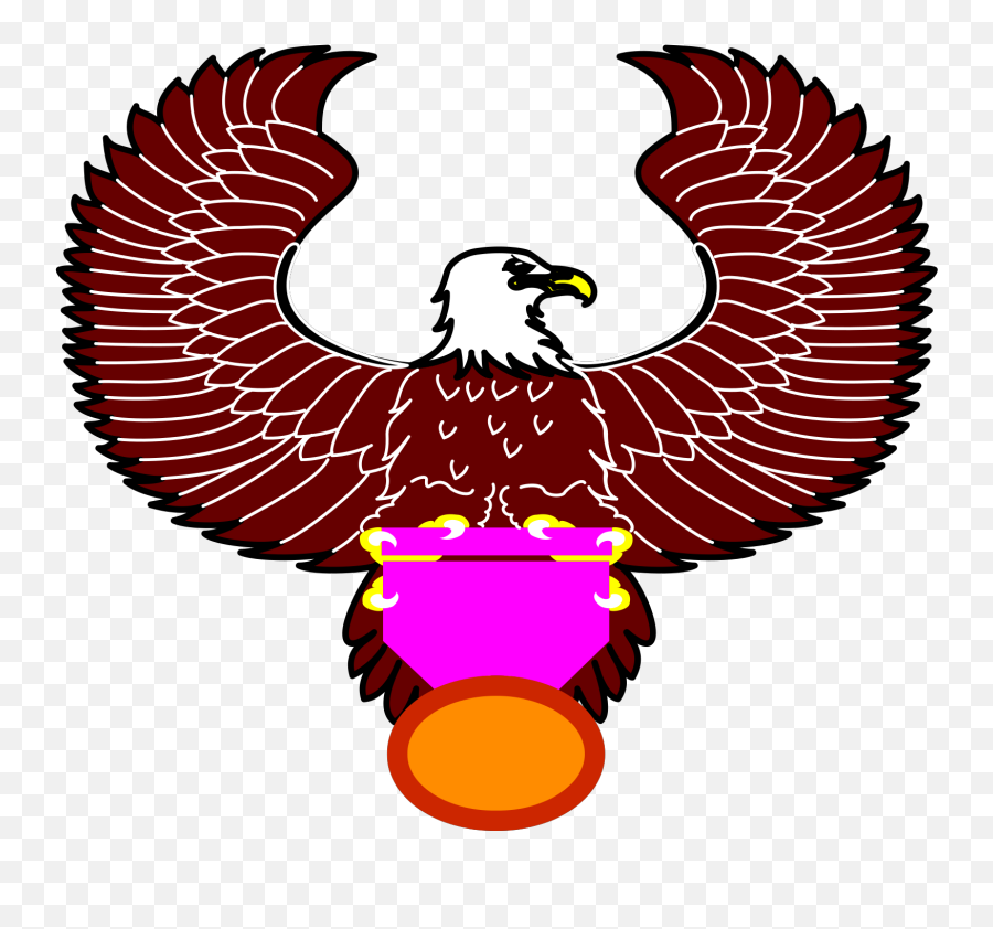 Eagle With Medal Svg Vector Clip Art - Portable Network Graphics Png,Spread Eagle Icon
