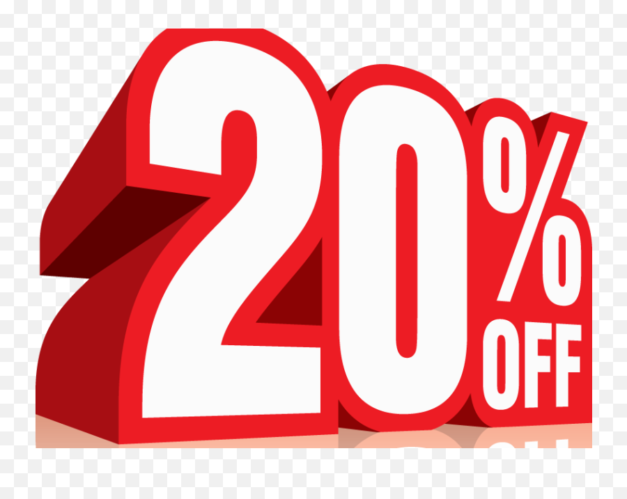Download 20 Percent Off Discount Sale Icon 2 - Full Size Png 20 Discount Logo Png,Icon 2