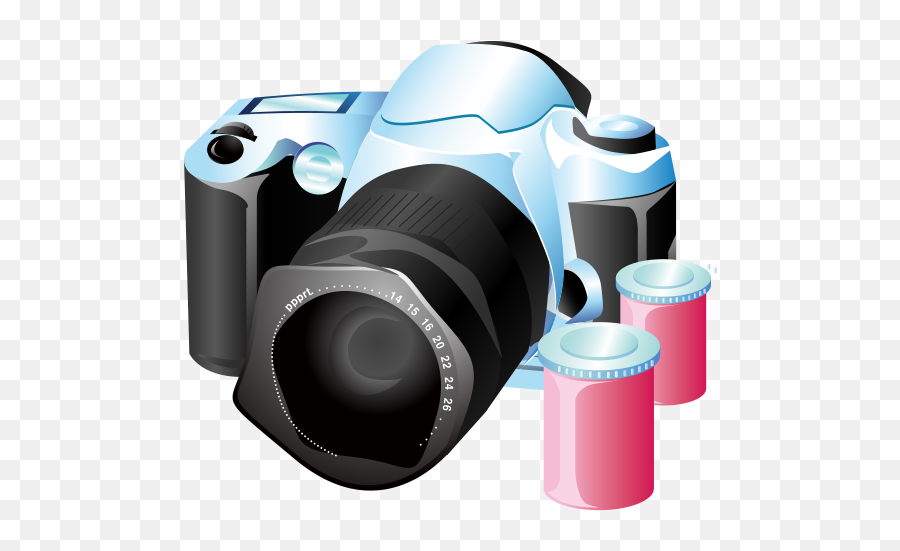 Free Clip Art Camera Icons By Vectorsme - Dslr Cameras Clipart Png,Marlin Icon Svg
