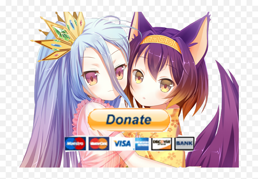 Download Hd Donate To Paypal Link Is Image Bellow - Izuna No Hình Anime No Game No Life Png,Paypal Profile Icon