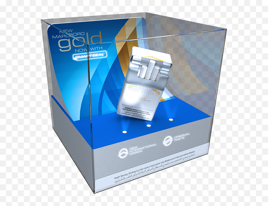 Marlboro Gold - Iraq Launch Campaign U0026 Pos On Behance Cardboard Packaging Png,Gondola Icon