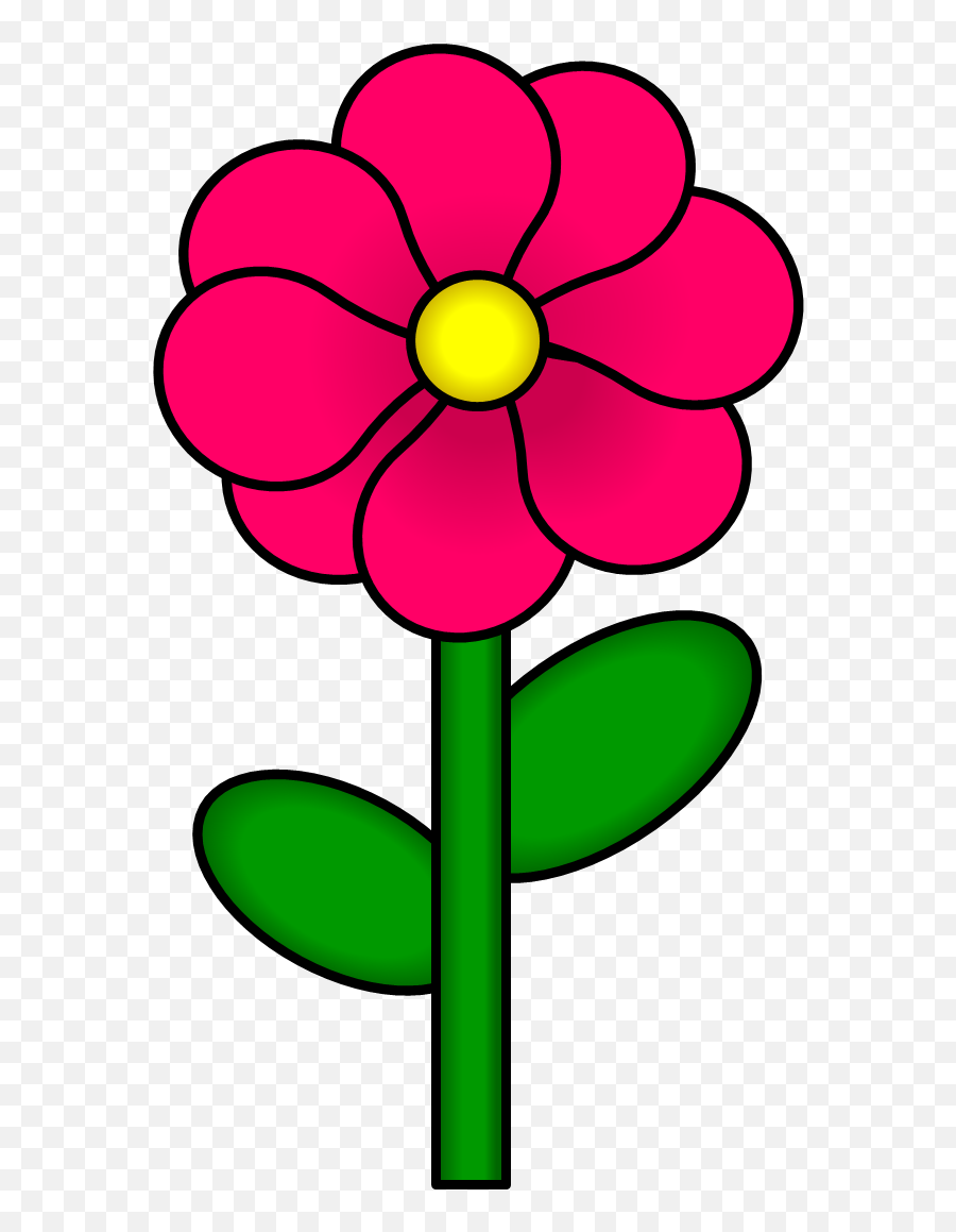 Library Of Flower Stem Vector Free Png Files - Flower With Stem Clipart,Flower Stem Png