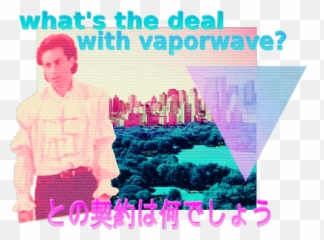 Png Glitch Transparent Seapunk Seinfeld - Vaporwave Seinfeld,Seinfeld Png