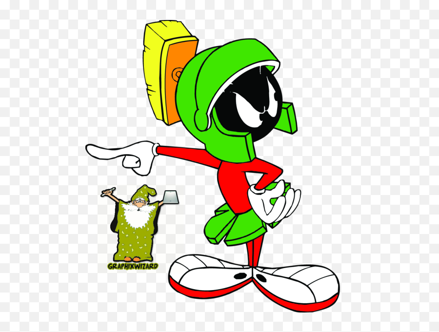 Marvin The Martian - Looney Tunes Marvin The Martian Png,Marvin The Martian Png