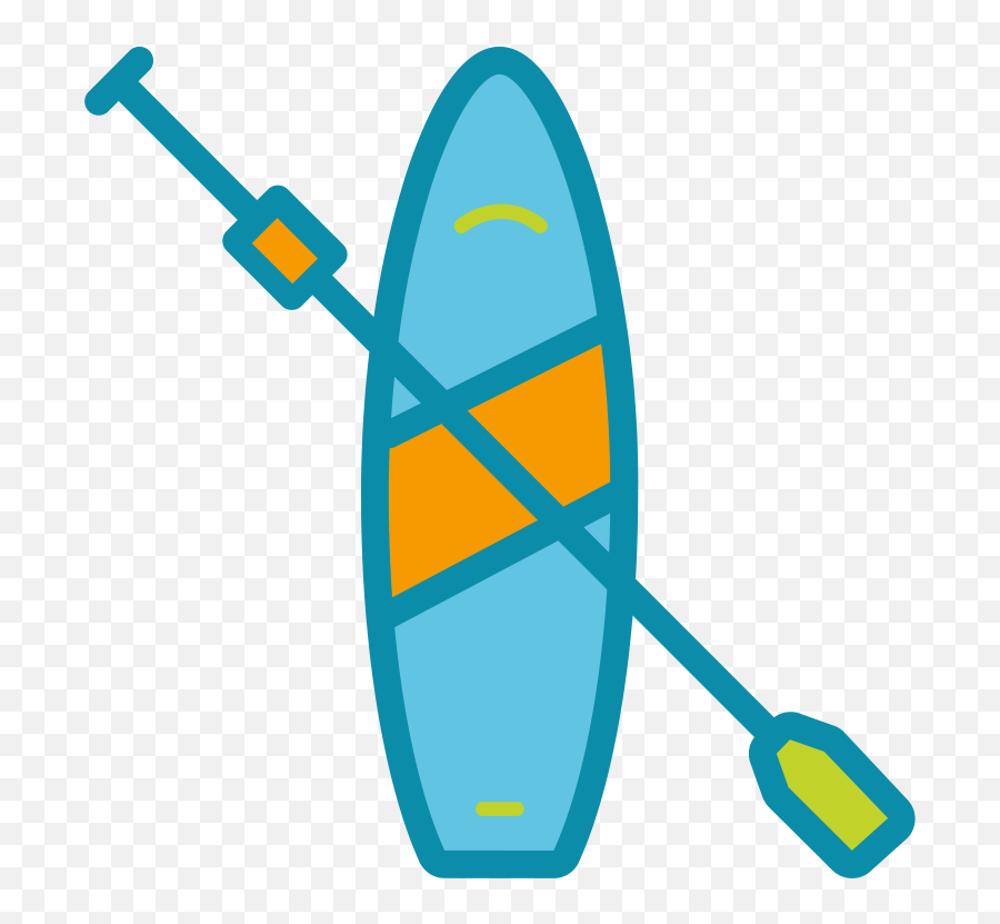 Stand Up Paddle Boarding - Transparent Paddle Board Clipart Png,Paddleboard Icon