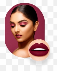 Plumberry Matte Lipstick Liquid Dominique Cosmetics - Care png