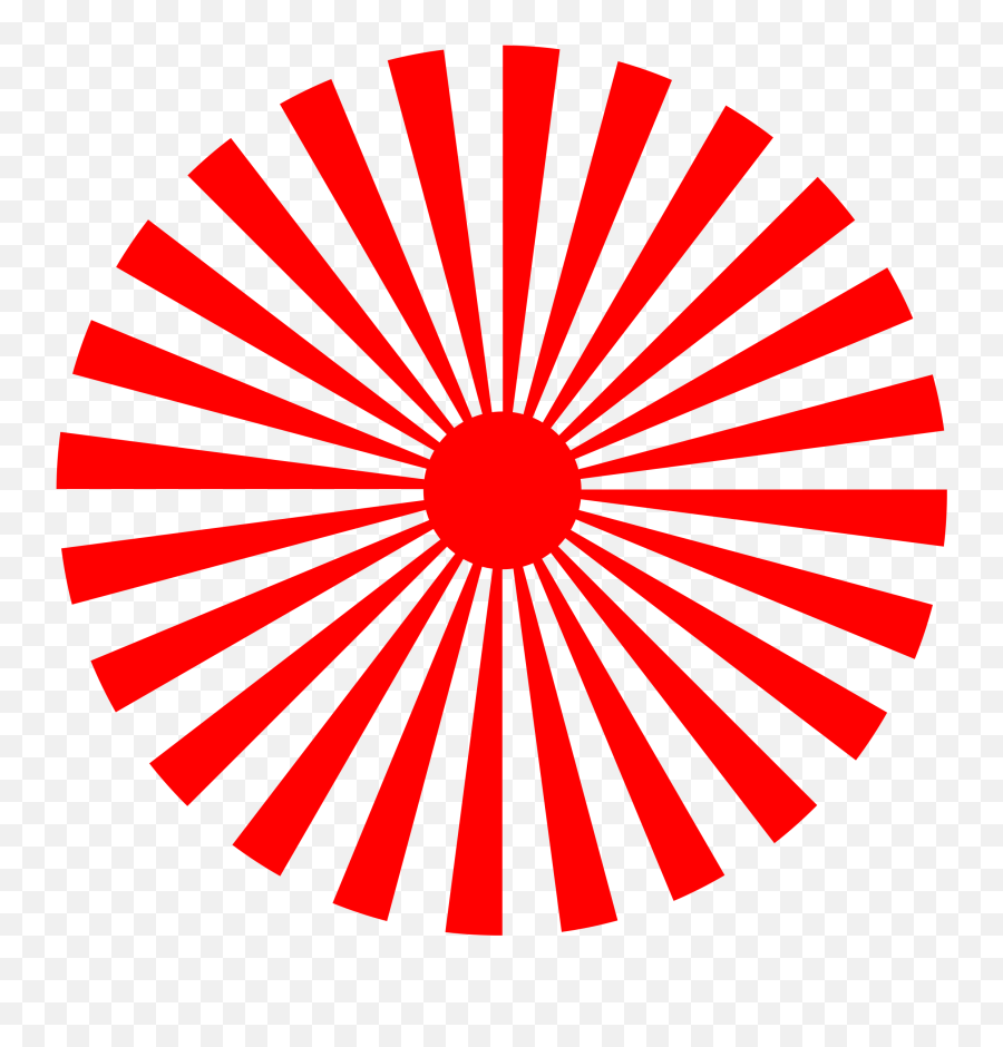 Red And White Sun Rays Png 36898 - Free Icons And Png Red And White Striped Circle,X Ray Png
