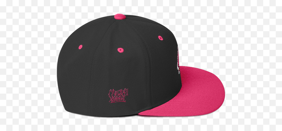 Pink Goop Head 5 Panel Snapback - For Baseball Png,Obey Icon Black Strapback Hat