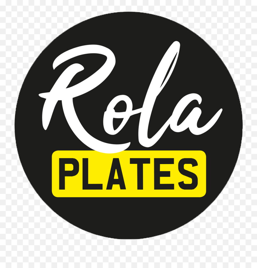 Rolaplates - 3d Gel 4d Laser Numberplates Circle Png,Plates Png