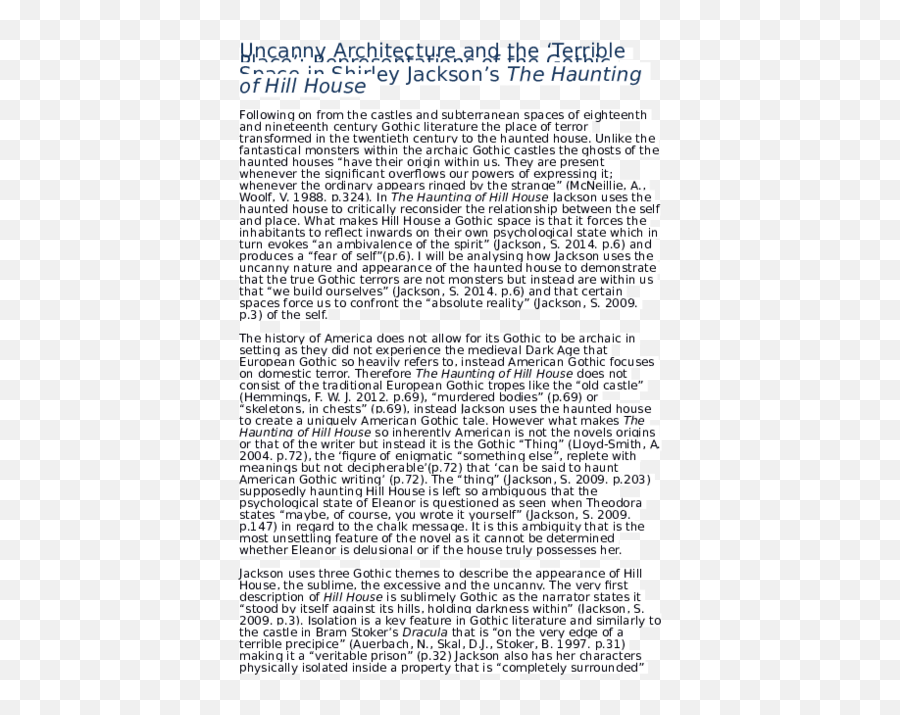 Doc Uncanny Architecture And The U0027terrible Place - Document Png,Icon Hrrr