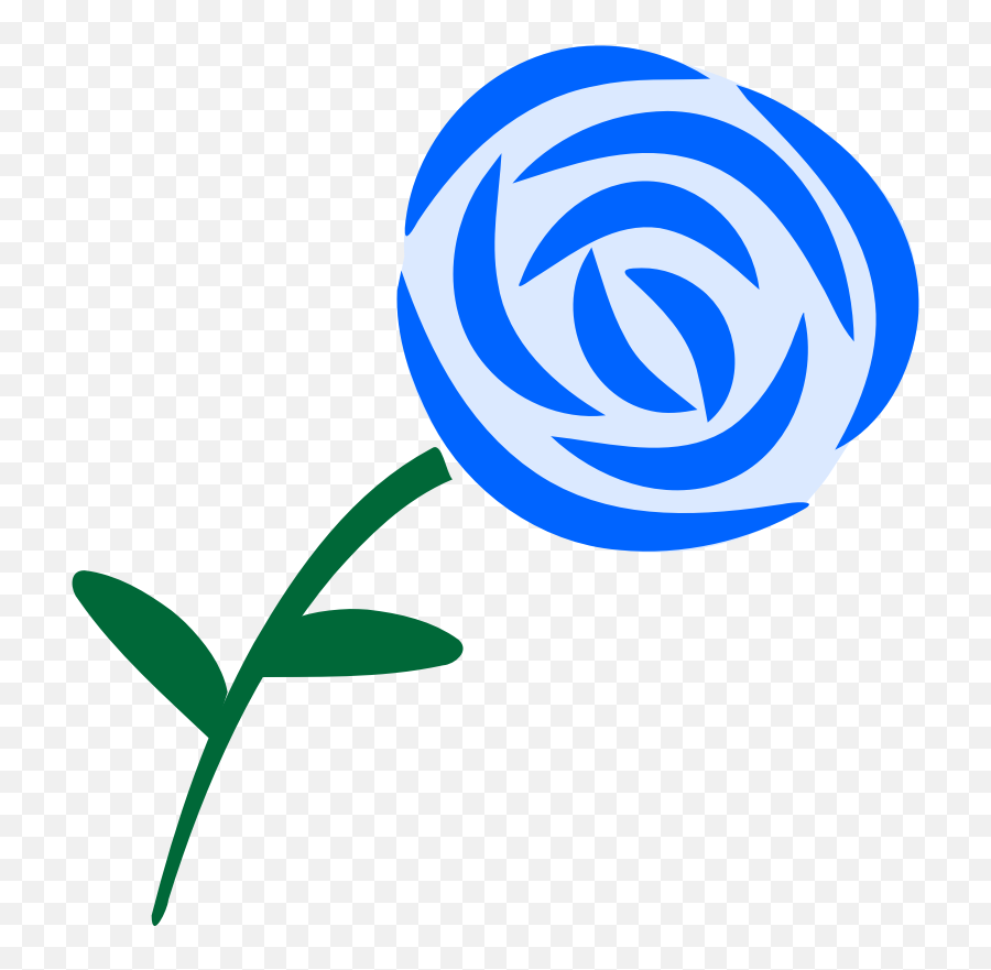 Openclipart - Clipping Culture Rose Png,Blue Rose Icon