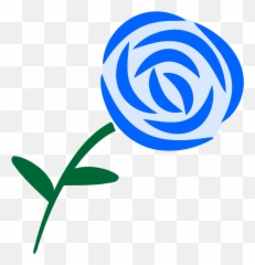 Openclipart - Clipping Culture Rose Png,Blue Rose Icon