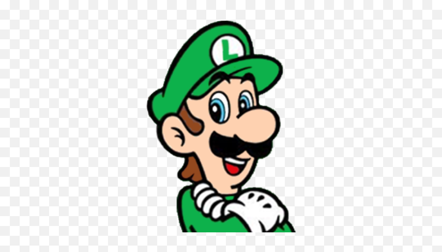 Luigi - Red And Green Characters Png,Luigi Head Png