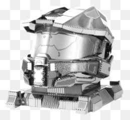 Halo Master Chief Helmet Kit - Metal Earth Master Chief Helmet Png,Halo Master Chief Png