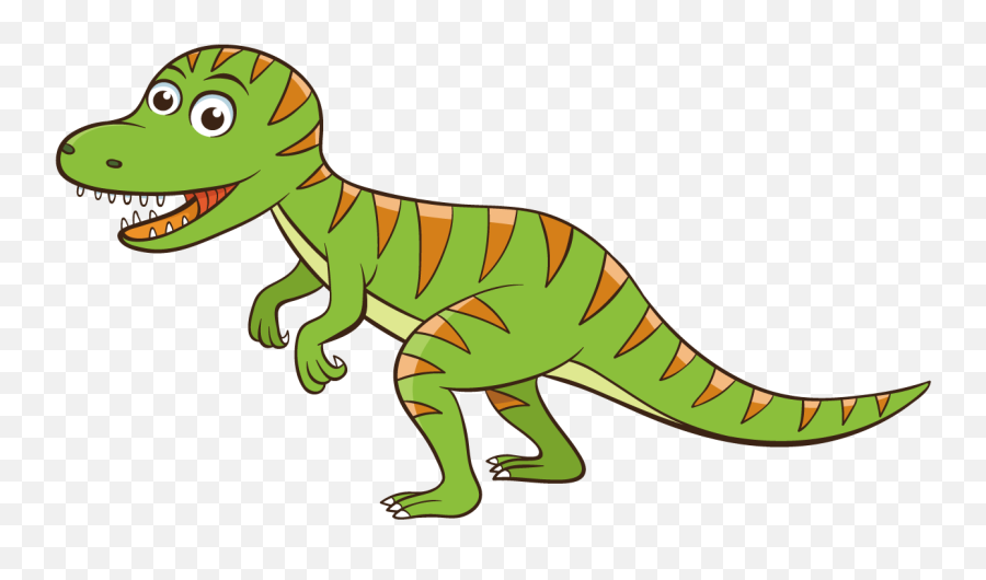 Green Clipart T Rex Transparent Free For - Transparent Background Cartoon Dinosaur Png,Tyrannosaurus Rex Png