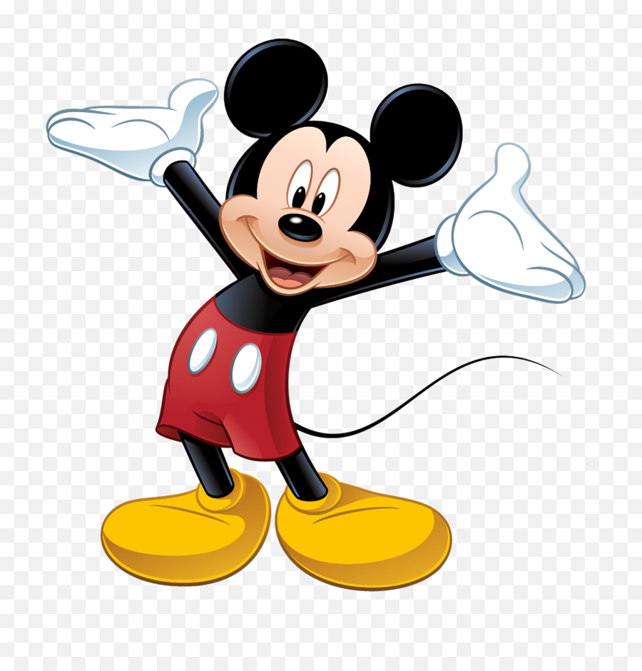Mickey Mouse Image Transparent Png - Mickey Mouse Drawing Colour,Mickey Mouse Png Images