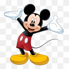 Mickey Mouse Image Transparent Png - Mickey Mouse Drawing Colour,Mickey Mouse Png Images