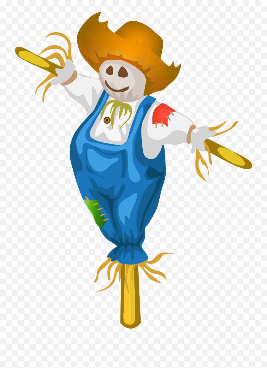 Scarecrow Transparent Background - Scarecrow Transparent Clipart Png,Scarecrow Png