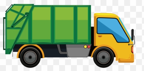 Garbage Truck Vector Graphics Car - Transparent Garbage Truck Png,Truck Transparent Background
