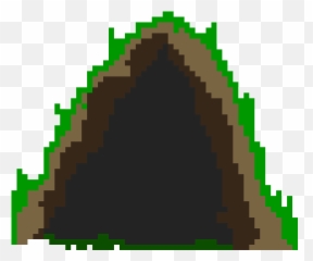 Cave Pixel Art Maker - Triangle Png,Cave Png