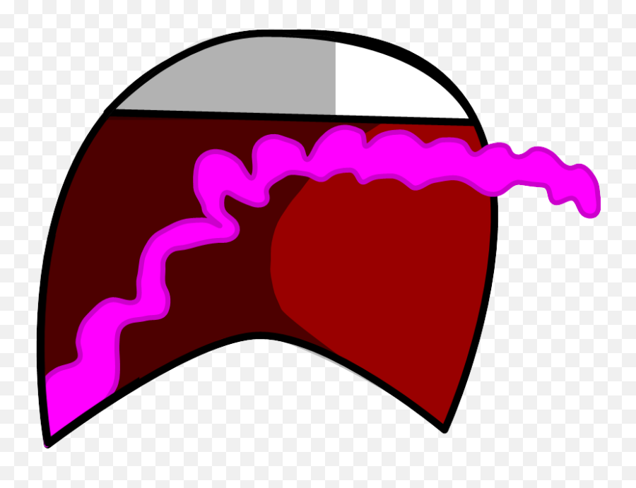 Download Mouth Flow Death Omg Face Rage - Inanimate Insanity Bfdi Mouth Png,Omg Png