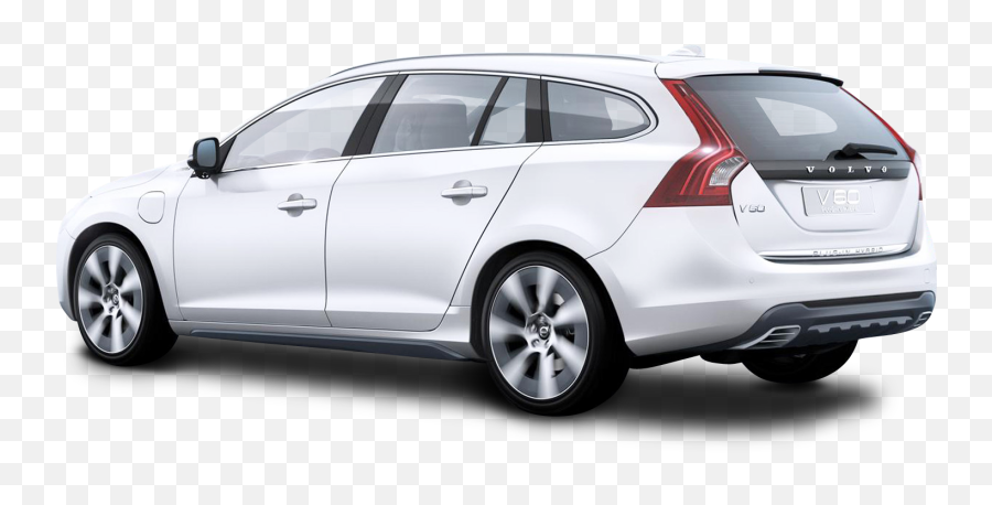 Volvo V60 Hybrid Silver Car Png Image - Volvo V60 Hybrid,Volvo Png