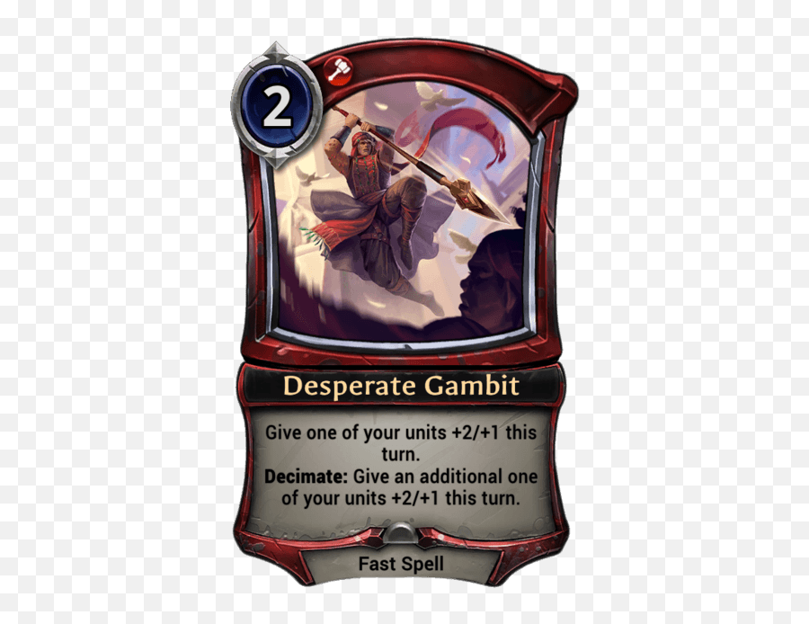 Desperate Gambit Eternal Cards Warcry - Keelo Eternal Png,Gambit Png