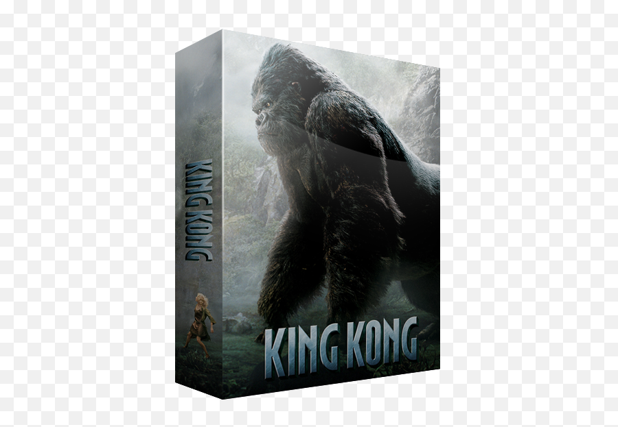 Blupack 002 King Kong Blu - Ray Steelbook 4k Bd Bonus Bd Everythingblu Exclusive King Kong 2005 Png,King Kong Png