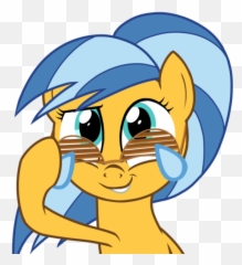 1624449 - Artisthoofwaffe Crying Emoji Glasses Oc Clip Art Png,Horse Emoji Png