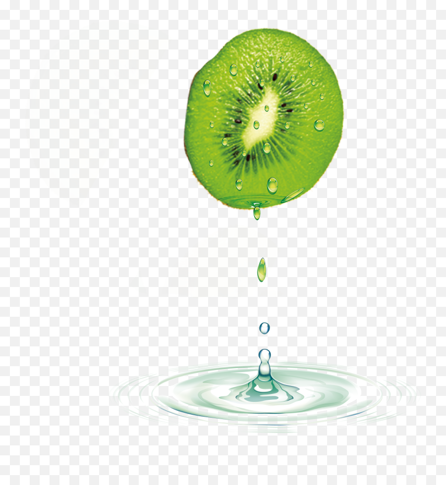 Download Hd Kiwifruit Auglis - Kiwi Fruit Png,Dripping Water Png