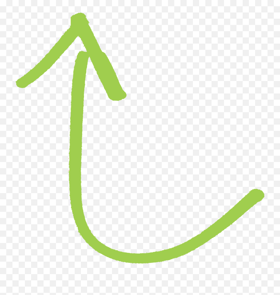 Green Curved Arrow Png Free - Transparent Green Arrow Thin,Curved Arrow Transparent