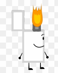 Download Bfdi Lighter - June 25 Full Size PNG Image PNGkit Clip Art