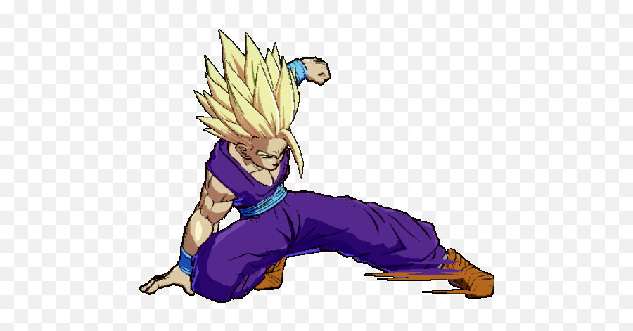 Filedbfz Teengohantest 2lpng - Dustloop Wiki Cartoon,Gohan Png