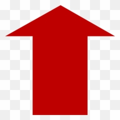 Red Up Arrow Clip Art - vector clip art online png