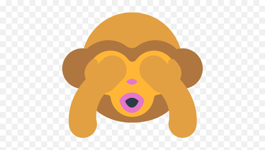 See - Noevil Monkey Emoji Emoji Ojos Tapados Png,Monkey Emoji Png