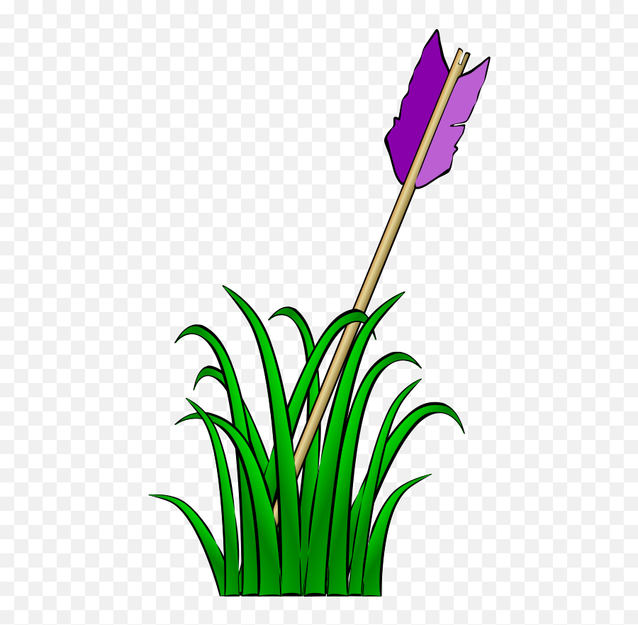 Free Arrow In The Grass Vector Graphic - Vectorhqcom Grass Clip Art Png,Grass Vector Png