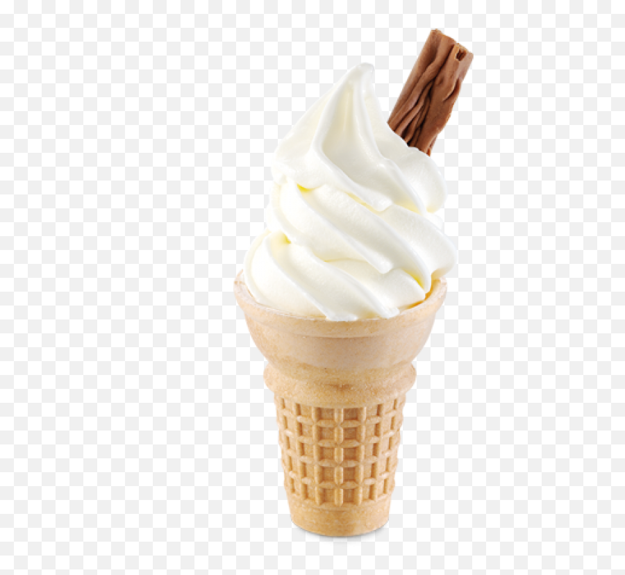 Ice Cream Cone With A Flake - Mcdonalds Ice Cream Cone With Flake Png,Ice Cream Transparent Background