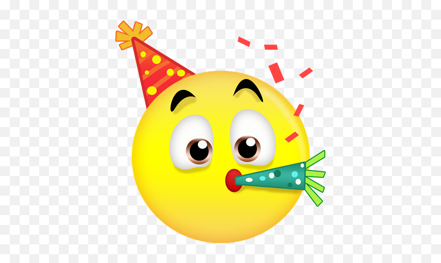 Birthday Smiley Face Png Free - Smiley Face Birthday,Birthday Emoji Png