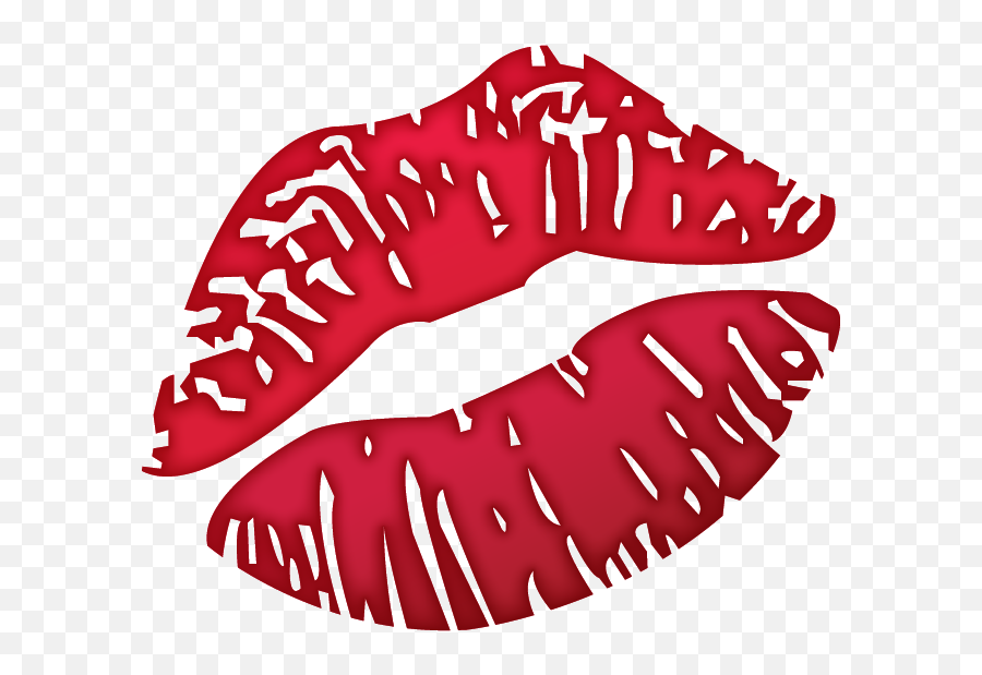 Download Kiss Mark Emoji Icon - Kiss Lips Emoji Png,Lipstick Mark Png