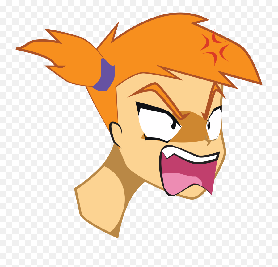 Anime Girl Face Png Picture 382725 - Angry Anime Girl Png,Ahegao Face Transparent