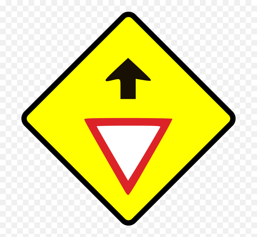 Triangle Area Symbol Png Clipart - Speed Hump Icon,Yield Sign Png