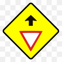 Triangle Area Symbol Png Clipart - Speed Hump Icon,Yield Sign Png