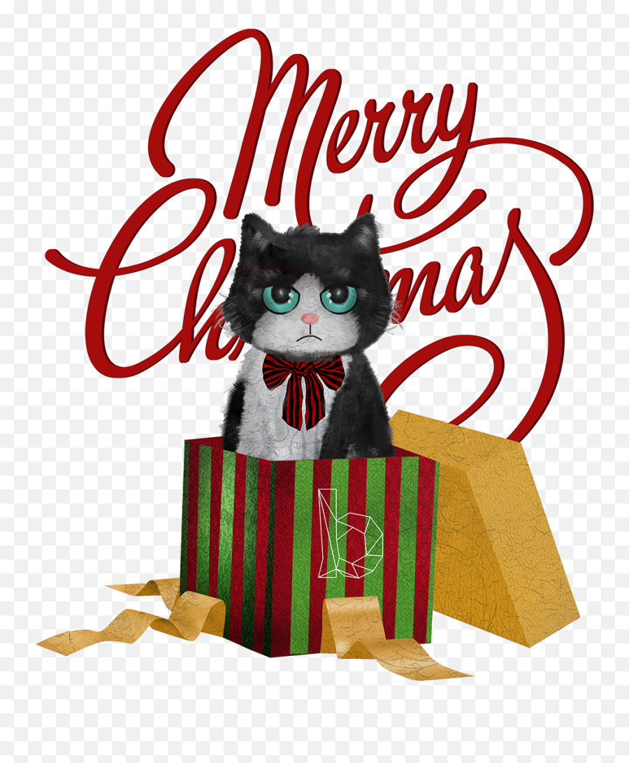 Grumpy Cat Thank You Clip Art - Christmas Day Png,Grumpy Cat Png