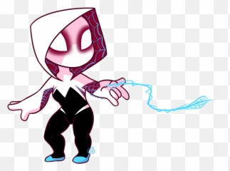 Spider Gwen Animated Gif Transparent - Chibi Png