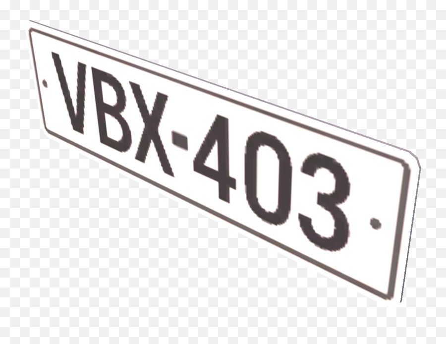 Register Plate - Sign Png,License Plate Png