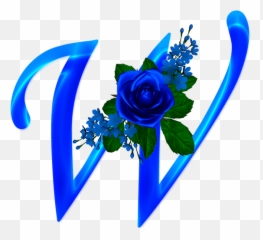Download Blue Roses Png Transparent - Uokplrs Border Blue Rose Png,Roses Png