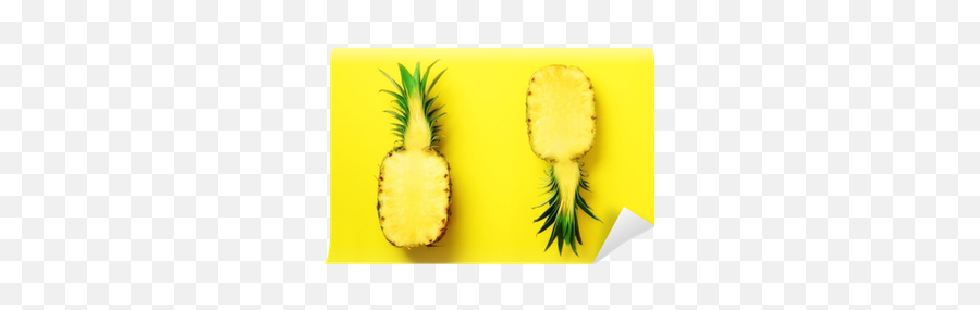 Fresh Half Sliced Pineapple - Sliced Pineapple In Half Png,Pineapple Transparent Background