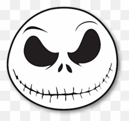 Download Jack Skellington Face Png - Jack Skellington Face,Nightmare Before Christmas Png