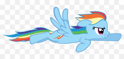Rainbow Dash Flying Png Photos