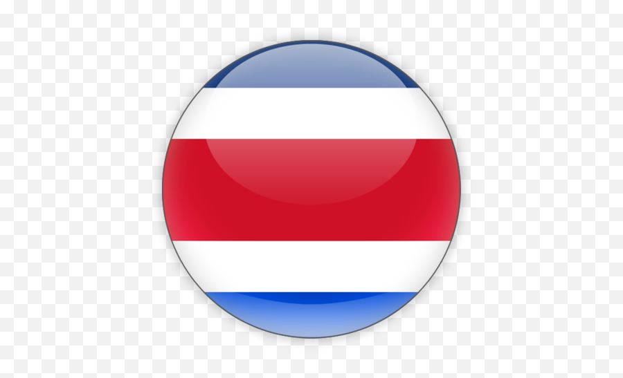 Round Icon - Costa Rica Flag Icon Png,Costa Rica Png